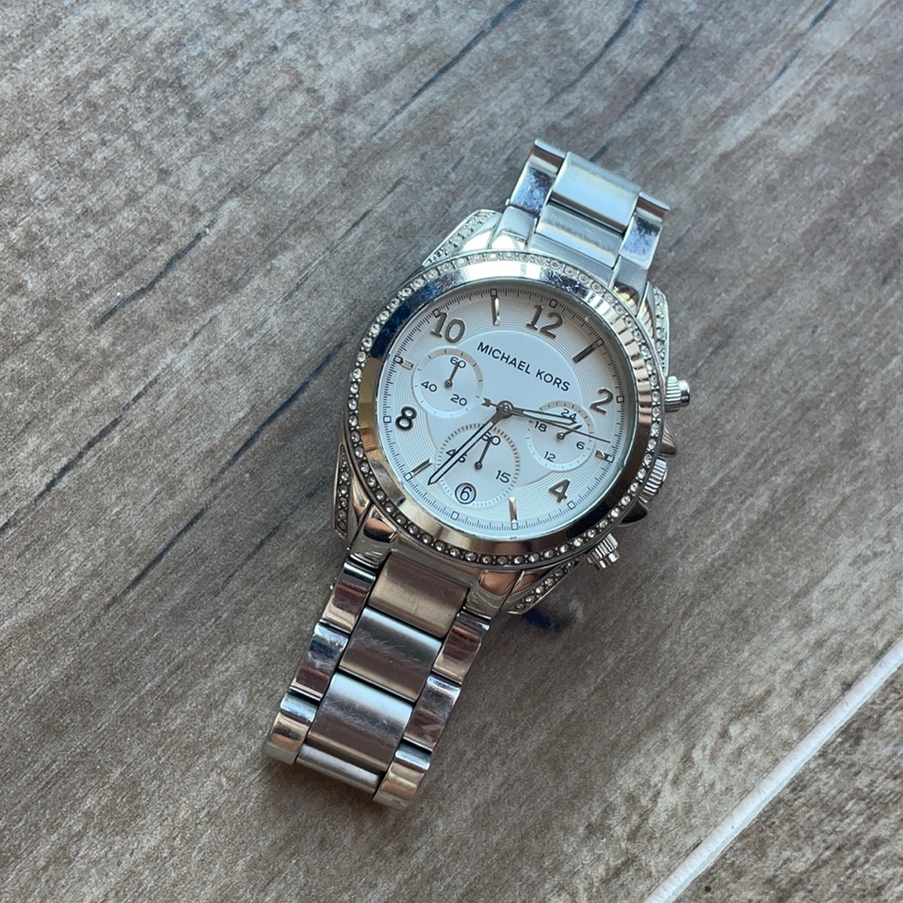 Michael Kors silver watch